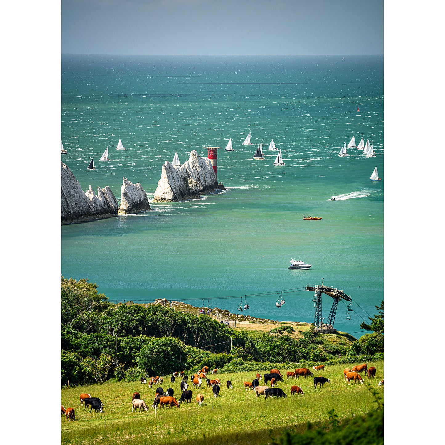 Round The Island Race - Available Light Photography