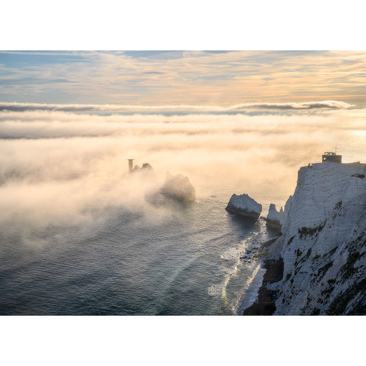 Sea Fog at The Needles