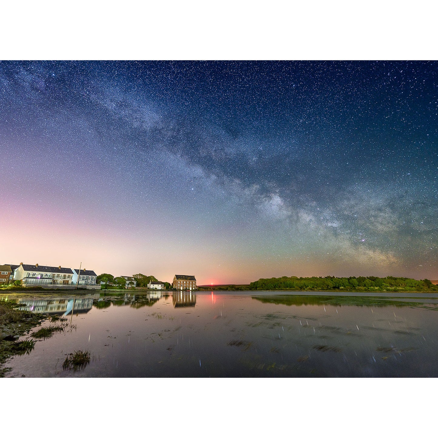 Milky Way over The Old Mill - Available Light Photography