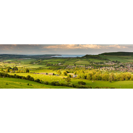 View over Wroxall and Appuldurcombe - Available Light Photography