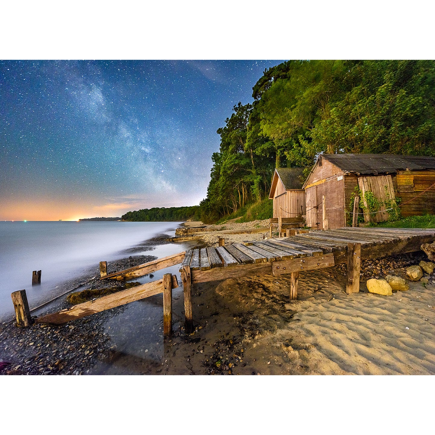 Milky Way, Priory Bay - Available Light Photography