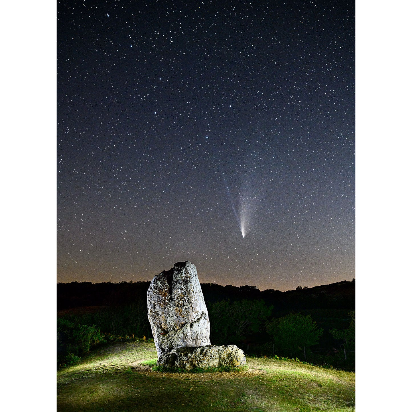 Comet Neowise, The Longstone