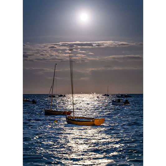 Moonlight at Seaview - Available Light Photography