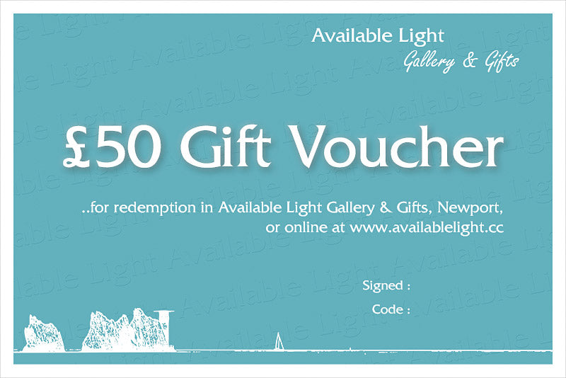 Available Light gift card - Available Light Photography